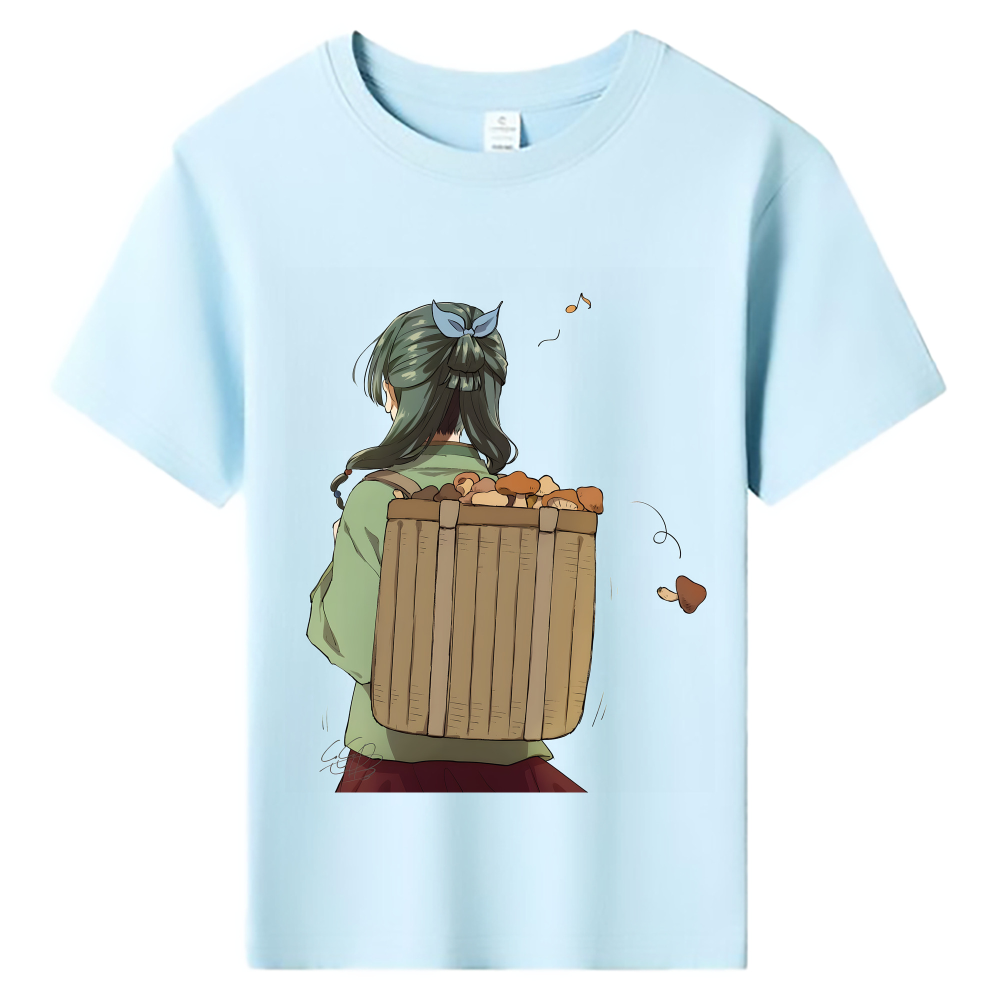 （画像用） 薬屋のひとりごと The Apothecary Diaries 綿100％キッズTシャツ（フロントプリント）